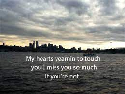 If You Re Not Here By My Side Dingdong Avanzado Lyrics Youtube
