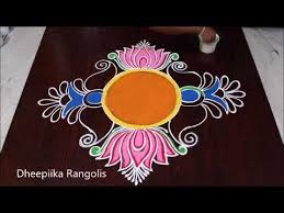 New Year Special Rangoli Design 2019 Happy New Year Kolam New Year Muggulu With Colours Youtube Special Rangoli Rangoli Designs New Year Special