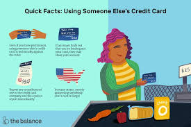 Heck, you can even use it to pay your bills. Using Somebody Else S Debit Or Credit Card Legal Issues