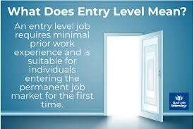 What Does Entry Level Mean For A Job Jobs Entrylevel In 2020 Job Interview Tips Online Job Search Entry Level Jobs