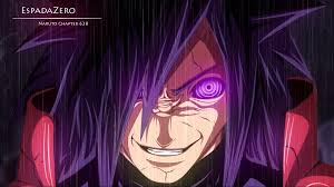 Hagoromo only gave sasuke half of his power thus sasuke only got one rinnegan. Madara Uchiha Rinnegan Wallpaper Hd 1024x576 Wallpaper Teahub Io