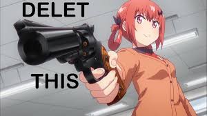 Satania Delet This Know Your Meme It's a completely free picture material come from the public internet and the real upload of. satania delet this know your meme