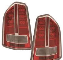 Left Driver And Right Passenger Side Tail Light Set For 12-14 Chrysler 300  BASE|C|S|LUXURY|SRT-8|Platinum Production From 3-19-12; CAPA Certified