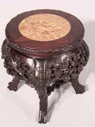 Bidding must be reserved to bidders within the united states of america. Small Chinese Rosewood Plant Stand With Marble Top C1860 Antique Side Table Marble Top Modern And Antique