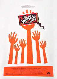 Hey Lucky Wonka Saul Bass Affiches De Films Minimalistes Charlie Et La Chocolaterie