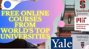 While we receive compensation when you click links to partners, they. Free Online Courses From World S Top Universities Top E Learning Websites For Free Courses Part 3 Youtube