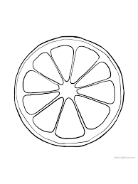 Fruit coloring pages coloring pages for kids coloring books online coloring free coloring lemon drawing printable pictures lemon slice printable. Lime Coloring Sheet Pdf 1 Fruit Coloring Pages Fruits Drawing Small Easy Drawings