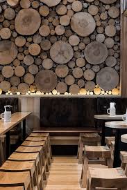 Mur Decoratif En Bois Massif Architecture D Interieur Interieur De Restaurant Architecte Interieur