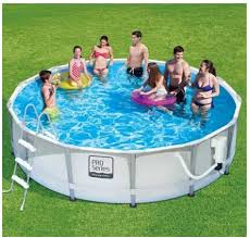 Summer Waves Proseries Above Ground Swimming Pool Just 187 At Walmart Reg 242 Grocery Sh Above Ground Swimming Pools Swimming Pools Swimming Pool Liners