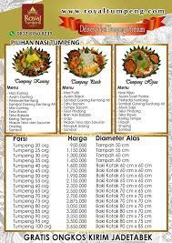 Daftar Harga Tumpeng Nasi Kuning Komplit Dan Terjangkau Royal Tumpeng