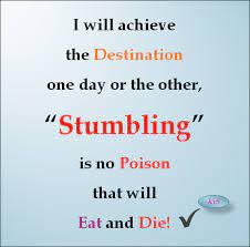 I Will Achieve The Destination One Day - Motivation