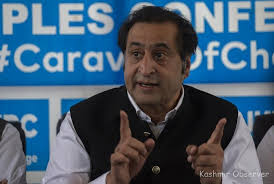 Sajad Lone Delinks Polls From Statehood