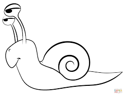 Coloriage Escargot Rampant Coloriages A Imprimer Gratuits