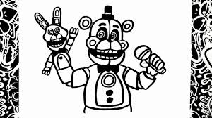 Five Nights At Freddys Coloring Page Inspirational O Dibujar A Funtime Freddy How To Draw Fun In 2020 Coloring Pages Inspirational Coloring Pages Minion Coloring Pages