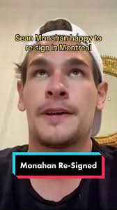 Sean Monahan signed a 1 year, $1.985 million dollar extension with the  Canadiens. Thoughts