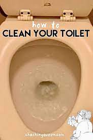 How To Clean A Toilet And How To Remove Hard Water Stains Clean Toilet Bowl Stains Toilet Bowl Stains Clean Toilet Bowl
