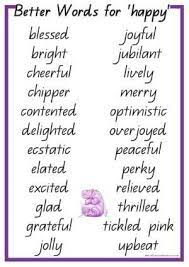 24 Better Words For Happy By Dolly Words Writing Words Learn English Words