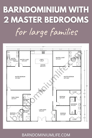 We did not find results for: Barndominium With 2 Master Suites For Large Families Barndominium Floor Plans Barndominium Barn Homes Floor Plans