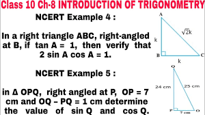 Holt geometry chapter 8 cumalative getting the books holt geometry chapter 8 answers now is not type of challenging means. Ch 8 Ncert Example 4 Example 5 Class 10 Trigonometry Ncert Mathematics Youtube