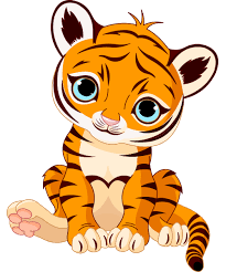 Cuddly Tiger Cartoon Tiger Cute Cartoon Animals Cute Tigers
