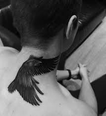 Bird tattoo designs for neck: 30 People Who Creatively Inked Their Necks Bored Panda
