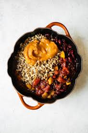 So really the only drawback is that it can be hard to come up with a side that can stand up to a bowl of chili. Hearty Vegan Pumpkin Chili 3 Layers Of Pumpkin Plays Well With Butter