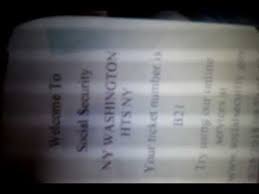 Ticket From Where Prof Martinez Went To The Soc Sec Admin Office At 207t Prof Administration Martinez