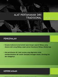 Akan tetapi ada pengaturan mengenai perizinan senjata api, bahan peledak, dan senjata tajam. Alat Pertahanan Diri Tradisional