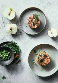 Tartare De Bœuf Epice A La Pomme Trois Fois Par Jour Recipe Food Dishes Food Beautiful Food