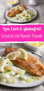 Low Carb Hahnchenschnitzel In Knuspriger Mandelpanade Rezept Hahnchen Schnitzel Rezepte Und Hahnchenschnitzel