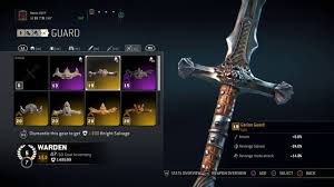 The home of for honor on reddit! For Honor Warden 3 Complete Sword Sets Halidda Garian Magnus Youtube