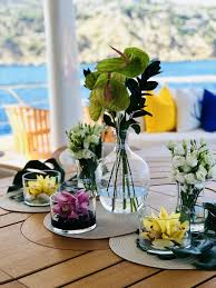 Boat decorating ideas for boat. Pretty In Pink Tablescapes The Yacht Stew Yacht Decorating Ideas Table Setting Decor Yacht Interior Decor