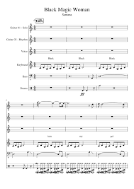 Fleetwood mac — black magic woman 02:26. Free Sheet Music Black Magic Woman By Santana Carlos Play And Download Any Time