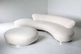 Maybe you would like to learn more about one of these? Serpentine Sofa Ottoman In Pierre Frey Lambswool Velvet By Vladimir Kagan For Directional 1956 Set Of 2 For Sale At Pamono