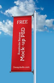 100 Free Outdoor Advertisment Branding Mockup Psd Files Branding Mockups Psd Branding Mockups Pole Banners
