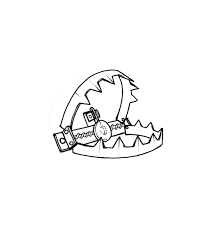 Bear Trap Tattoo Sketch Design Sketch Tattoo Design Bear Tattoos Line Work Tattoo