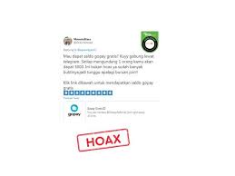 Check spelling or type a new query. Cek Fakta Hoaks Link Telegram Yang Janjikan Saldo Gopay Gratis Cek Fakta Liputan6 Com