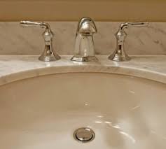 I have also used bleach, but i fill the sink (at least half way) with hot water and add about a cup of bleach to it and let it sit. Removing Stains From A Porcelain Sink Thriftyfun