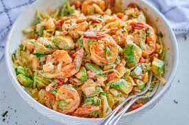 This nasturtium and shrimp salad recipe is delicious when served with bread or crackers. Healthy Lettuce Shrimp Avocado Salad Recipe Eatwell101