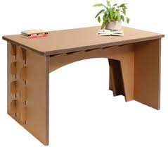 Ideal for making a workspace in any room, this cardboard desk features a honeycomb inner structure to ensure it comfortably holds up to 50kg and is 100% recyclable. Operative Desk Made Of 100 Recycled Cardboard Igreengadgets Com