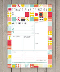 Printable Day Planner Daily Organiser Family Calendar Etsy Printable Day Planner Daily Planner Template Printable Planner