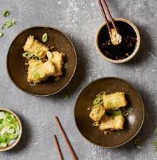 Vegan Tempura Tofu With Ponzu Dipping Sauce Cauldron Foods