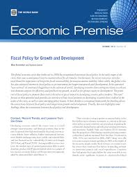 Pdf Fiscal Policy For Growth And Development