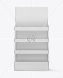 Download Pos Display Mockup In Indoor Advertising Mockups On Yellow Images Object Mockups