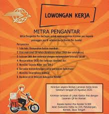 Pt pos indonesia (persero) merupakan salah satu bumn tertua di indonesia yang melaksanakan kegiatan pos dengan bertumpu kepada tiga bisnis inti yaitu layanan pengiriman surat dan paket, logistik, jasa. Loker Pt Pos Lahat Lowongan Kerja Pt Pos Logistik Indonesia Terbaru Oktober 2016 Pt Kao Adalah Sebuah Perusahaan Yang Bergerak Di 3 Bidang Yaitu Perawatan Kecantikan Kesehatan Dan Lainya Saat