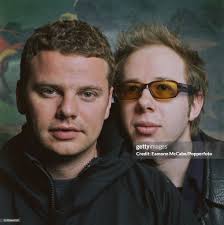 Ed Simons and Tom Rowlands of British dance music duo The Chemical... News  Photo
