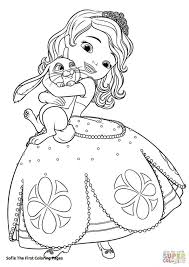 Princess Sophia Coloring Page Youngandtae Com In 2020 Disney Princess Coloring Pages Princess Coloring Pages Disney Coloring Pages Printables