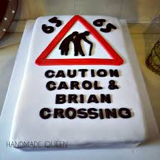 Old People Crossing 65th Birthday Cake Too Funny Funny Birthday Cakes 65 Birthday Cake Cool Birthday Cakes