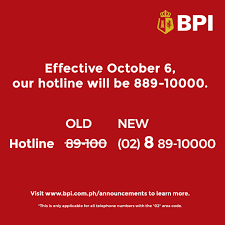 Maybe you would like to learn more about one of these? Bpi Effective October 6 2019 Bpi S Hotline Number Will Facebook