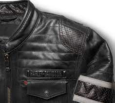 Men S H D Triple Vent System Wick Twister Leather Jacket 98023 18vm Harley Davidson Usa In 2021 Leather Jacket Harley Davidson Leather Jacket Men